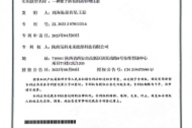 Utility Model Patent Certificate