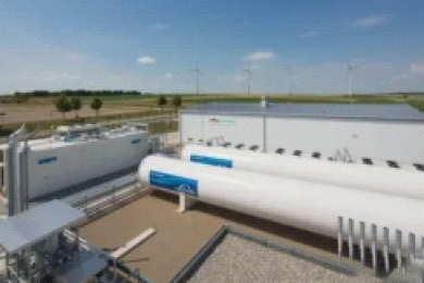 Hydrogen generator station